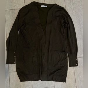 Primark cardigan color dark green size medium